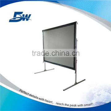 BW 150" Cheap Folding Screen/Quick Foldable Project Screen/Fast Fold Projection Screen