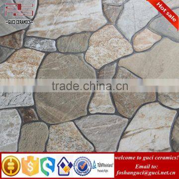 Rustic Glazed Anti Slip Balcony Ceramic Tiles