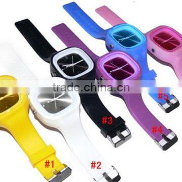 charming colors silicone watch