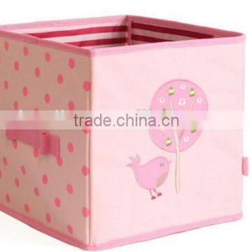 Fashion Novelty Patterned Cardboard Kids Toy Doll Storage Boxes