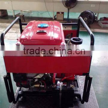 HUAQIU BJ-22B diesel fire pump with handle frame