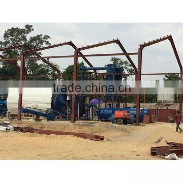High Oil Output With CE Certificate Used Tyre Pyrolysis Plant to Fuel Oil photo-3