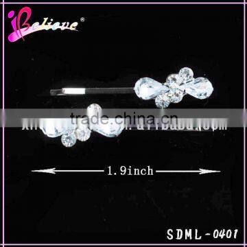 Traditional Fashion Decorative Hair Pins Clear Rhinestone Hair Pins Girls Hair Pins photo-2