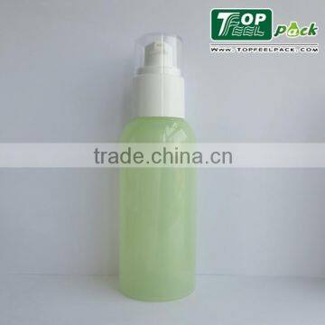 2015 Hot Sale Cosmetic Packaging 80ml 100ml 120ml Plastic Pump Bottle