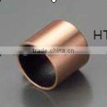 HTB-1B Bronzed-backed oilless bearing sliding bush plastic metal bushing for car auto parts