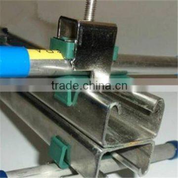 Stainless steel suspension bridge cable clamp