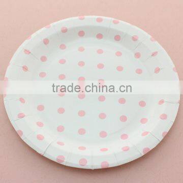 Custom Printed Disposable Paper Plates/Paper Plate Design