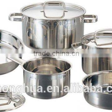 8 PCS stainless steel nonstick cookware set