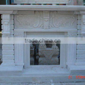 Marble and Granite Fireplace Stone