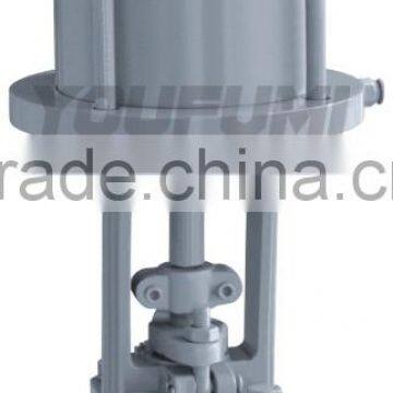 Pneumatic PTFE Lined Gate Valve Chemical