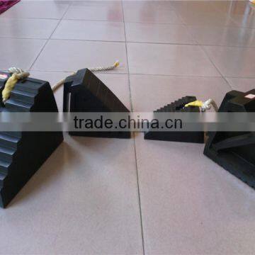 anti slip truck tire stopper /rubber wedge Trade Assurance