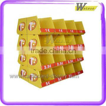Club Stores Large Retail Customized Corrugated Cardboard Pallet Display