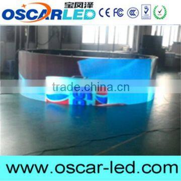 wide viewing curve led display with high quality curve led screen