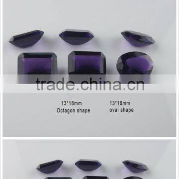 Bulk Wholesale Amethyst Synthetic Artifical Amethyst gem