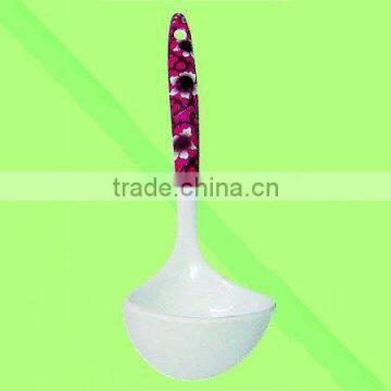 Non-toxic Big White Melamine Spoon series