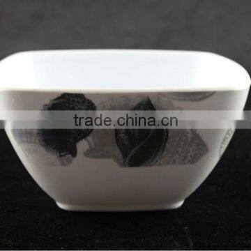 5.8 inch melamine rectangular soup bowl