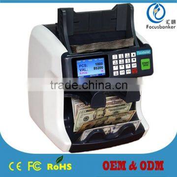 Best Price Two-pocket Currency Sorter/double CIS Discriminator Banknote Counter/fake Money Detector/value Counter Machine