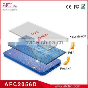 4000mAh Free Logo Printing Power Bank Mobile Charger photo-2