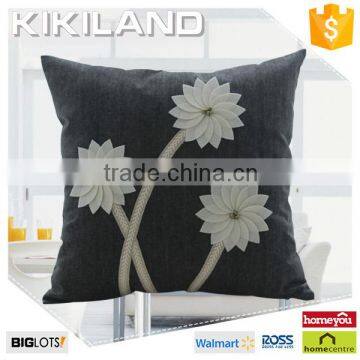 Plush Linen Fabric Painting Designs Cushion Cover photo-2