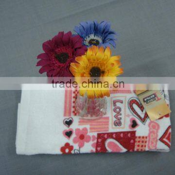DF06 100% Cotton Printing Velour Kitchen Towel photo-4