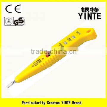 China factory digital display voltage tester pen screwdriver with indicator light 45#carbon steel