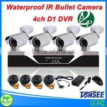 H.264 4CH CCTV DVR Kit,Complete Security Camera System,16ch dvr kit