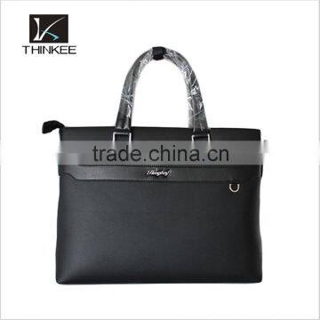 FEGER briefcases pu leather bag men large shoulder bag male