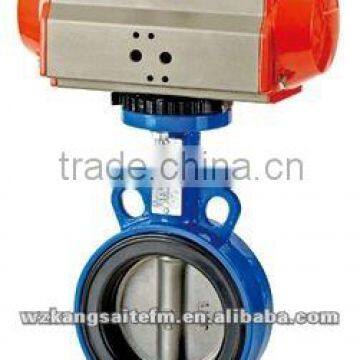 Butterfly valve with Pneumatic actuator