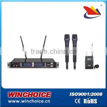 uhf professional wireless microphone system