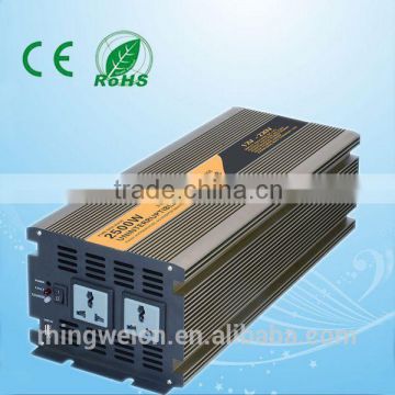 24V 2500 WATTS pure sin wave solar inverter with peak power 5000w with charge                        
                                                Quality Choice