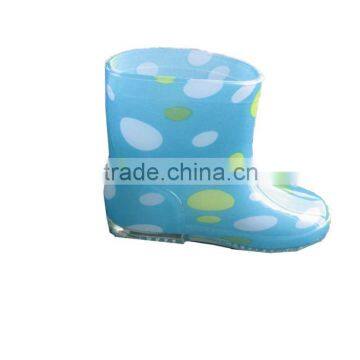 OEM fashion design colorful cute wholesale hot selling waterproof PVC customer printed plastic rain transparent shoes