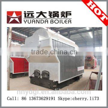 DZH4-1.25-T water tube wood fired steam boiler/furnace/generator