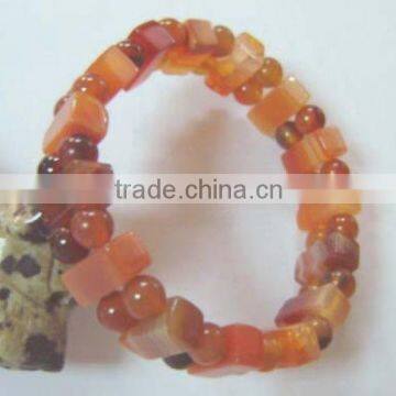 Wholesale High Quality Red Agate Beads Bracelet Jewelry photo-2