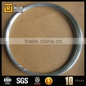 low carbon steel hot dip gi wire / 500kg hot dip galvanized wire coil