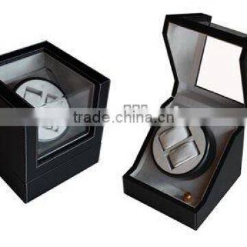 Black pu Leather Watch Winder