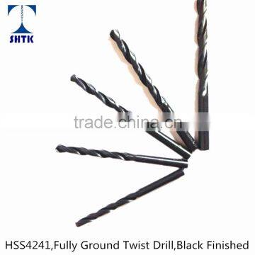 Factory sales directly, HSS424, Fully Ground, twist drill bit, Black Finished,drill bit