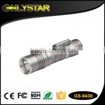 Onlystar GS-9438 aluminum carry easy waterproof mini 100 lumen flashlight