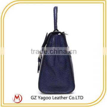 2016 Latest Cheap Lack Lady Leather Handbag for Women From Guangzhou Bag Factory photo-5
