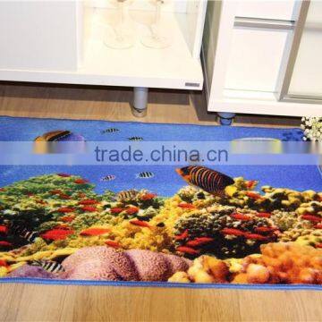Loop pile brush hog entrance mat