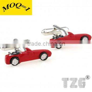 Fashion Stainless Steel Sports Car Cufflink