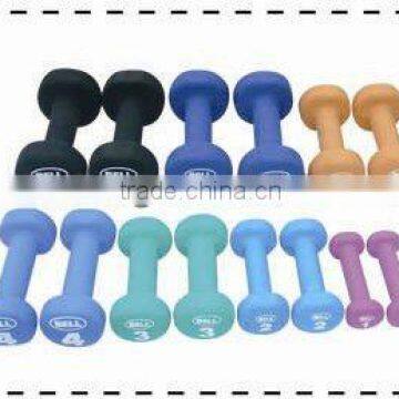 neoprene covered dumbbell