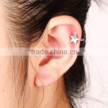 >> New Arrival SW16417 Elegant Star Earrings Cuff/