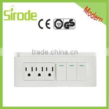 Universal multi Italian style Electric switch and socket