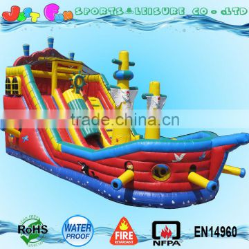 hot sale pirate inflatables slide for kids and adults