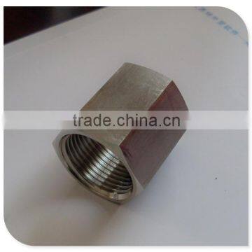 Stainless steel Hex Female Coupling Adapter Fitting 3/4" NPT PIPE SIZE