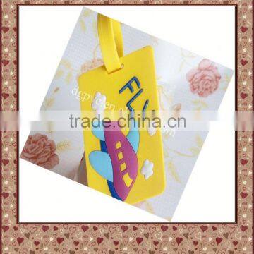 Customized pv Reusable Pvc Soft Pvc id Luggage id Tags