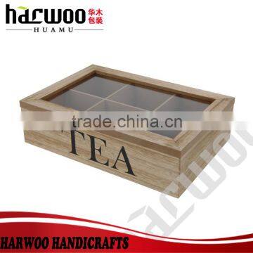 All Kinds of Wooden Tea Box With Acylic Lid photo-5