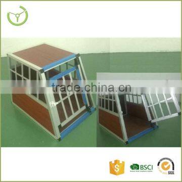 Large aluminum dog house made from Aluminum and MDF board