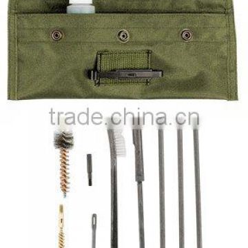 gun cleaning set for military use