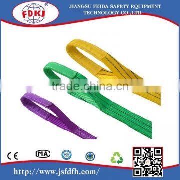 Polyester lifting tools in webbing slings,lifting slings, lifting straps,flat webbing sling